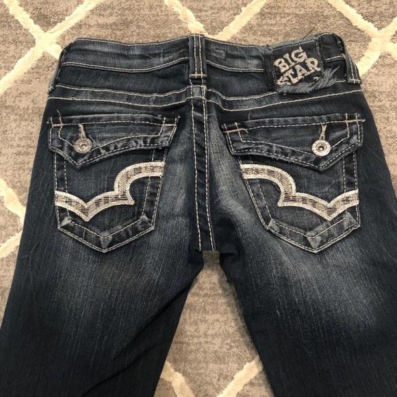 SOLD Women’s Big Star distressed jeans 24 - Picture 4 of 7
